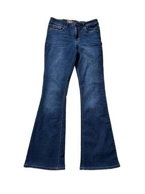 Seven7 Women's Dark Wash Flare Leg Jeans size 4